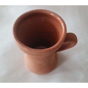 Halba cu maner smalt interior si exterior cu model personalizabil